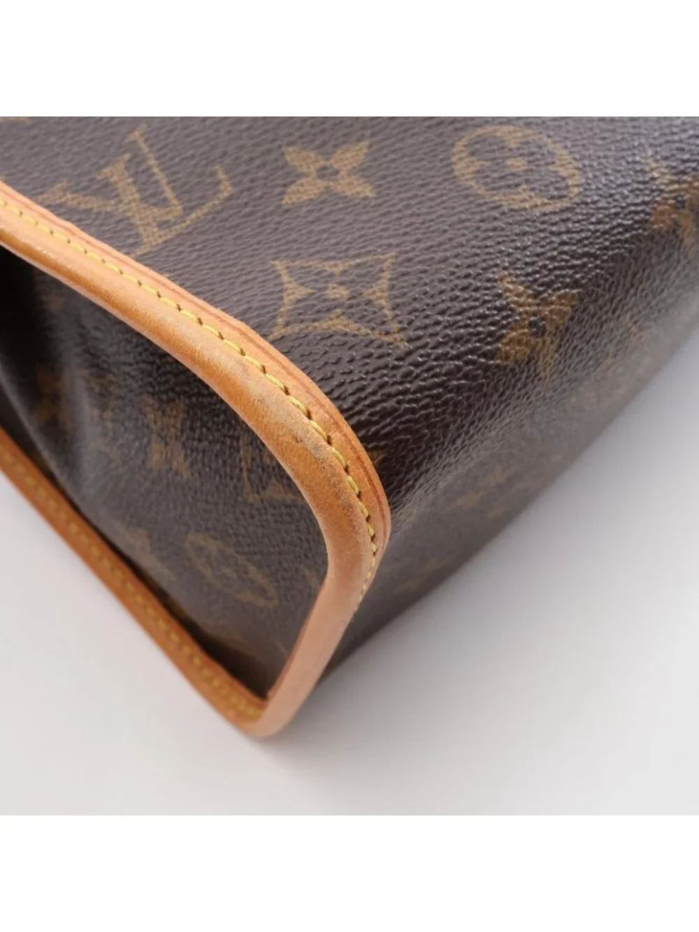 Louis Vuitton Tote Popincourt Canvas Leather